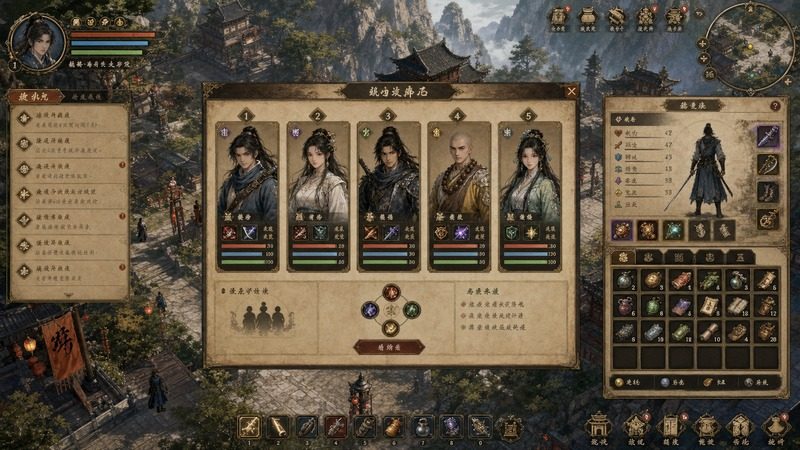 金庸群侠传5爱与死仙狐MOD六周年 玩法展示 实机截图 4