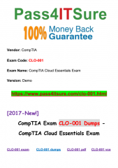 CLO-001 dumps