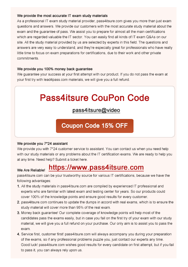 pass4itsure 70-486 coupon