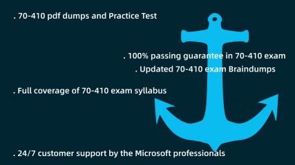 Where can I get the accurate 70-410 latest test questions?